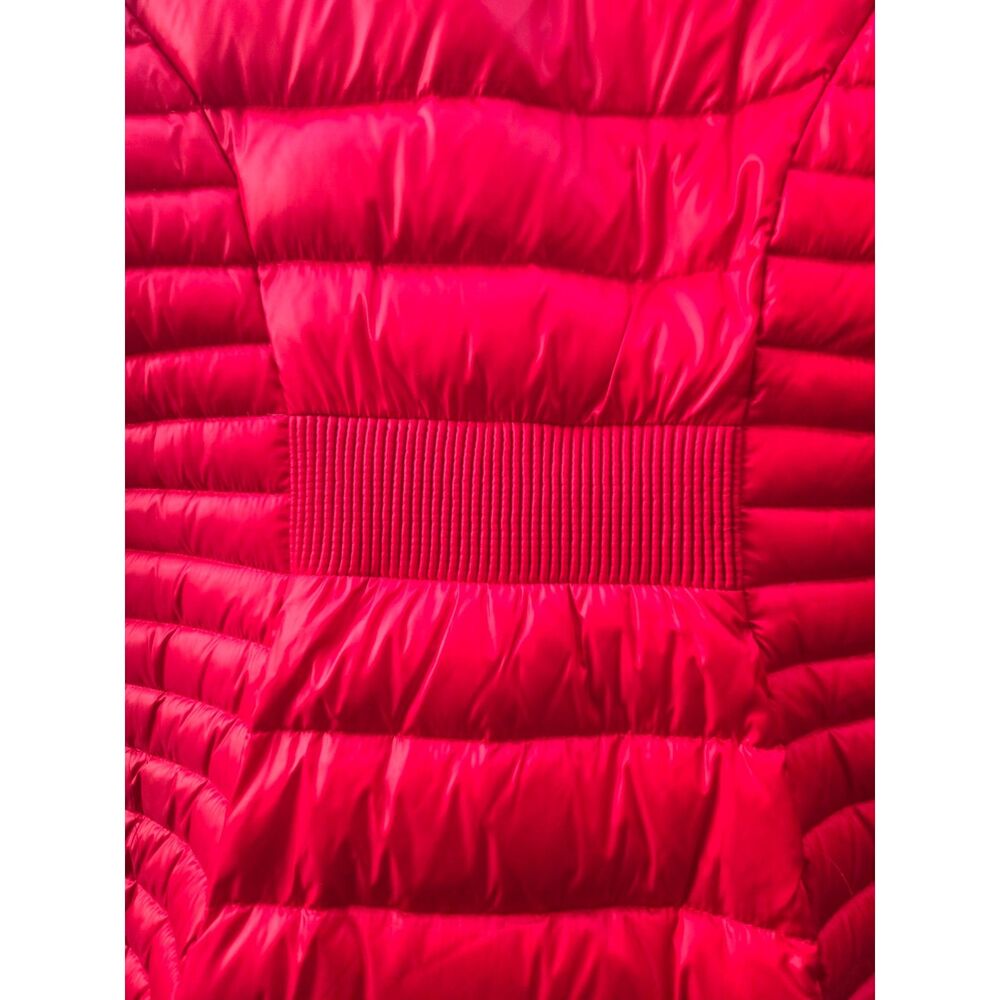 Kate Spade Lollipop Red Down Puffer Coat — Size M (NWT) - Picture 7 of 16